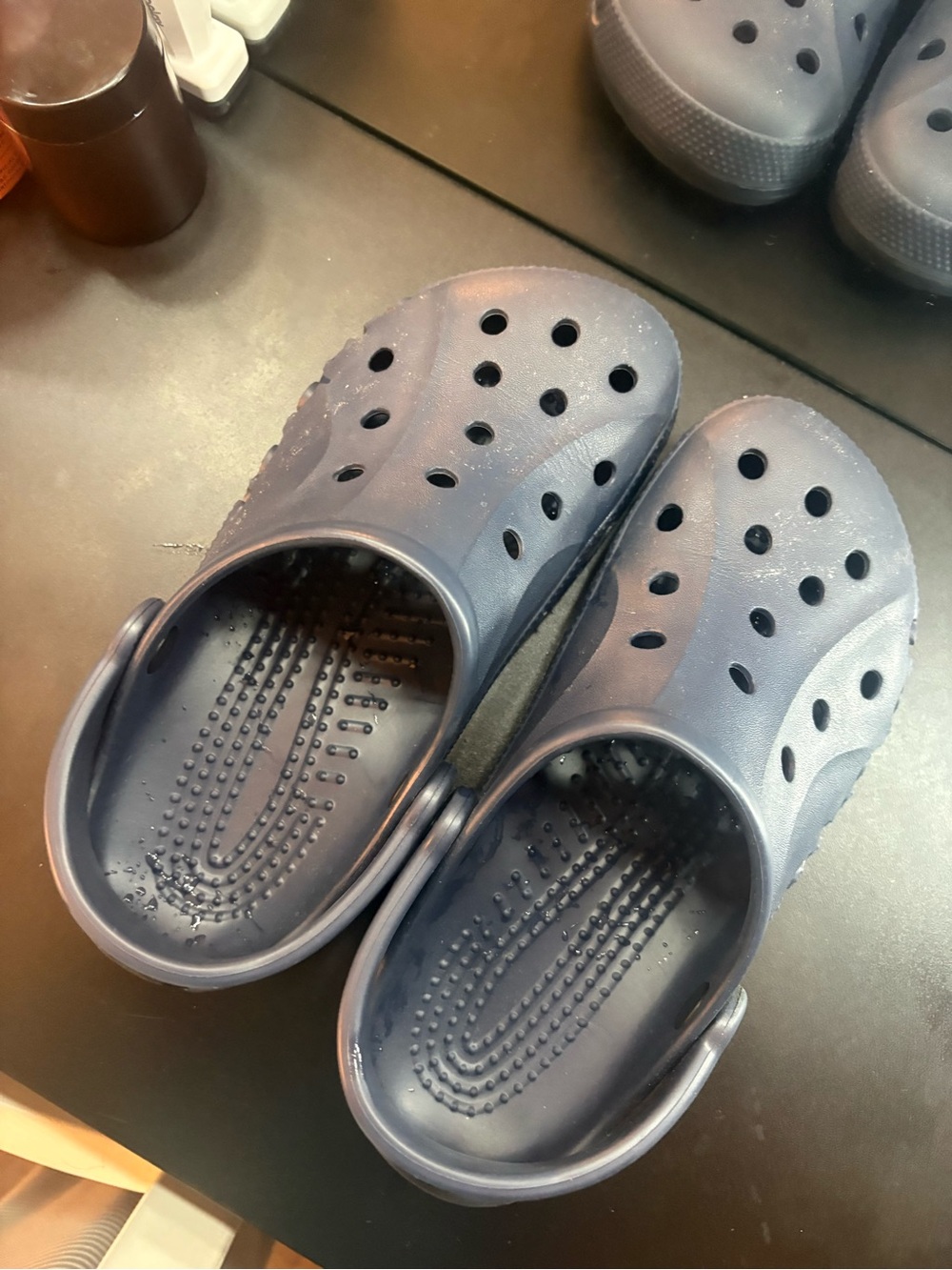 CROCS Classic Slip-On Clog in Navy Blue